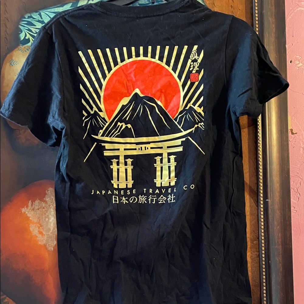 Black Graphic Tee